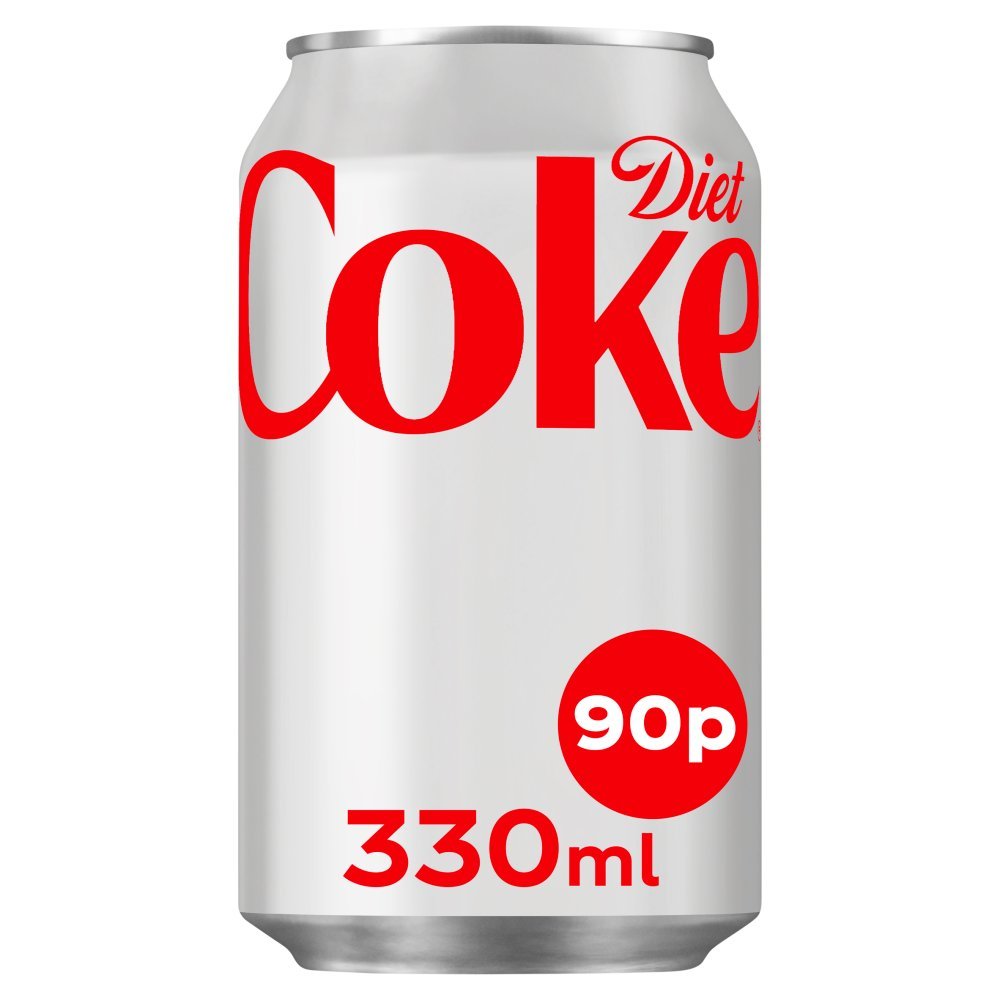 Diet Coke Pm 90P 330Ml - UK Food & Drink - 5000112663945
