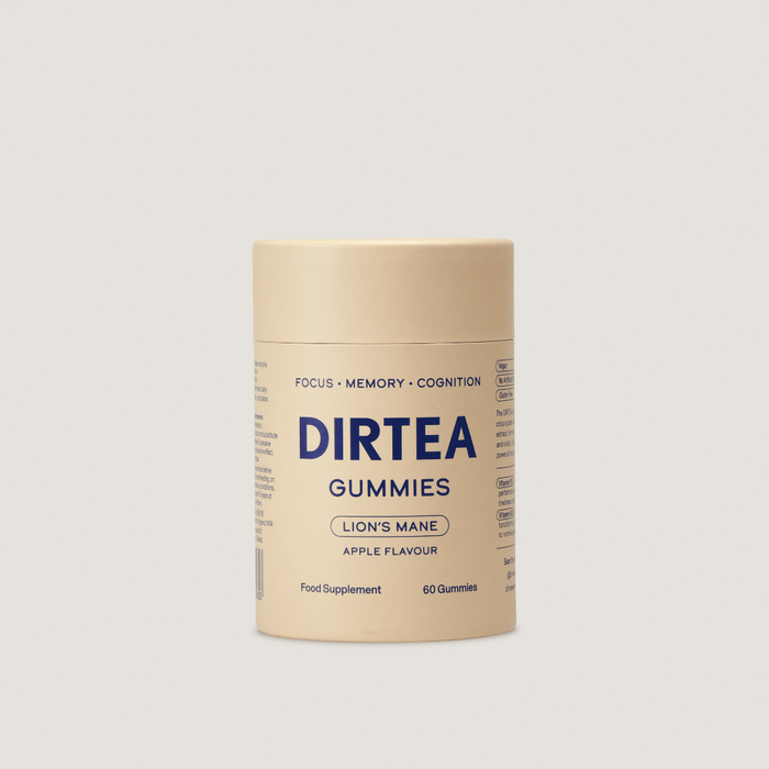 Dirtea Lion's Mane Apple Gummies - UK Food & Drink - 5060882250653