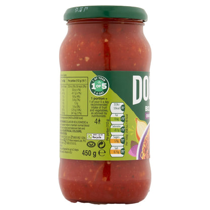 Dolmio Bolognese Onion & Garlic Sauce for Bolognese 450g - UK Food & Drink - 4002359019968