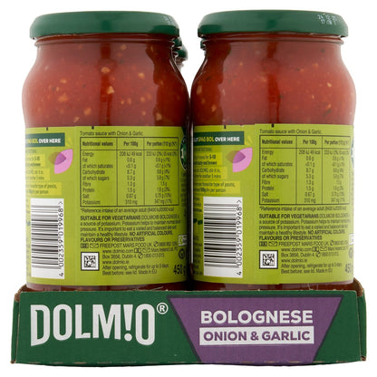 Dolmio Bolognese Onion & Garlic Sauce for Bolognese 450g - UK Food & Drink - 4002359019968