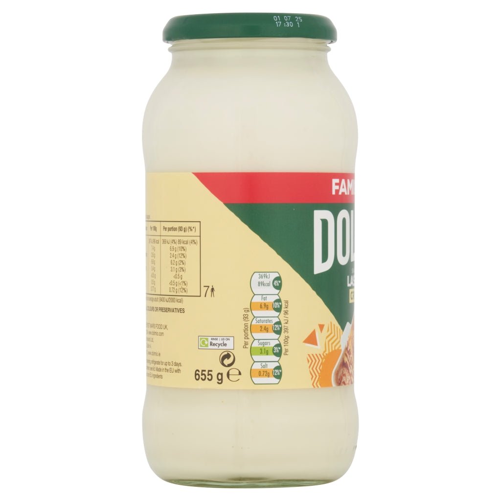 Dolmio Creamy Sauce for Lasagne 655g - UK Food & Drink - 4002359020308