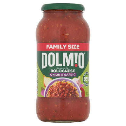 Dolmio Onion & Garlic Sauce for Bolognese 675g - UK Food & Drink - 4002359019937