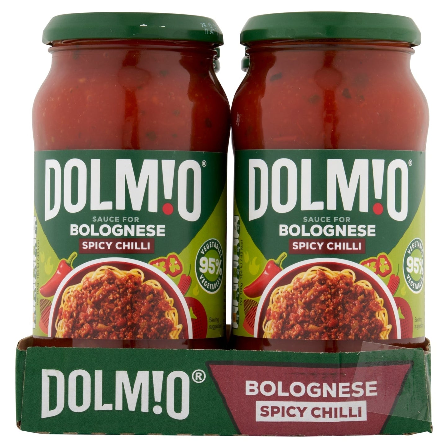 Dolmio Sauce for Bolognese Spicy Chilli 450g - UK Food & Drink - 4002359019753