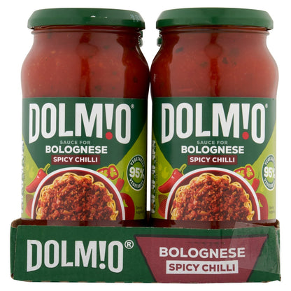 Dolmio Sauce for Bolognese Spicy Chilli 450g - UK Food & Drink - 4002359019753