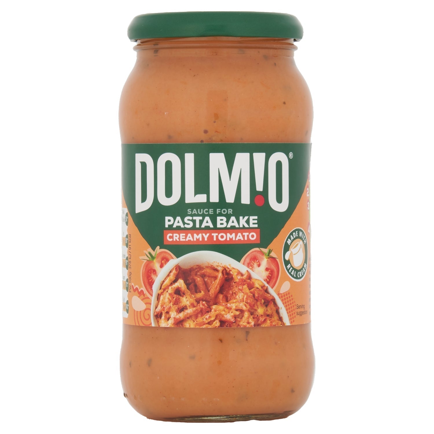 Dolmio Sauce for Pasta Bake Creamy Tomato 450g - UK Food & Drink - 4002359020278
