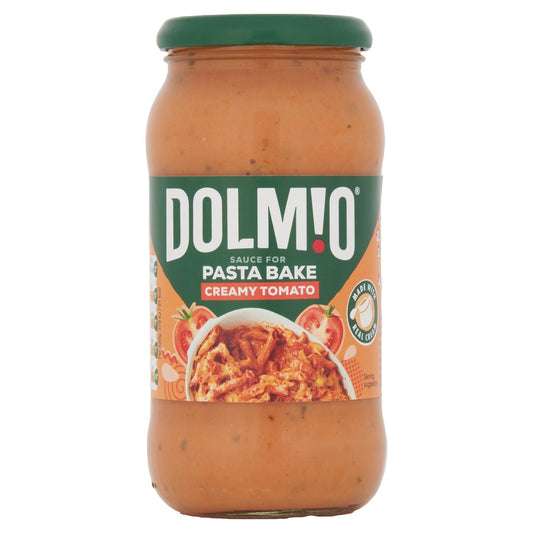 Dolmio Sauce for Pasta Bake Creamy Tomato 450g - UK Food & Drink - 4002359020278