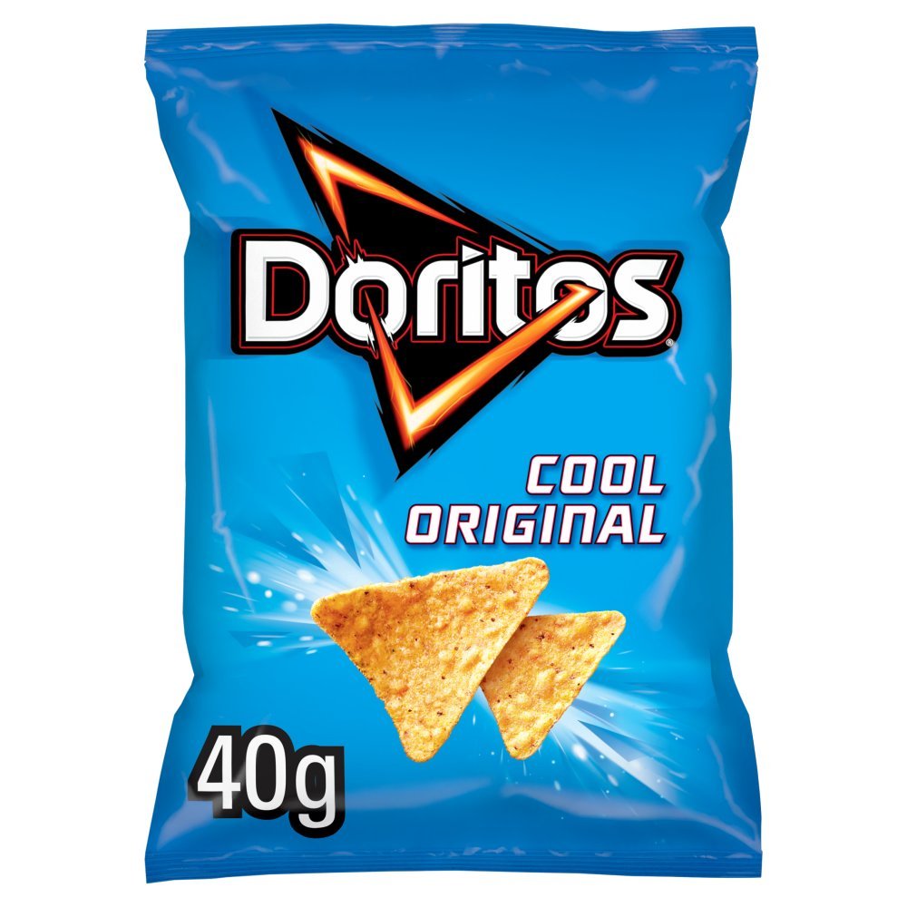 Doritos Cool Original Tortilla Chips Crisps 40g - UK Food & Drink - 5000328737102