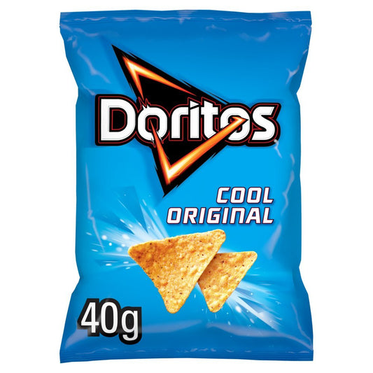 Doritos Cool Original Tortilla Chips Crisps 40g - UK Food & Drink - 5000328737102