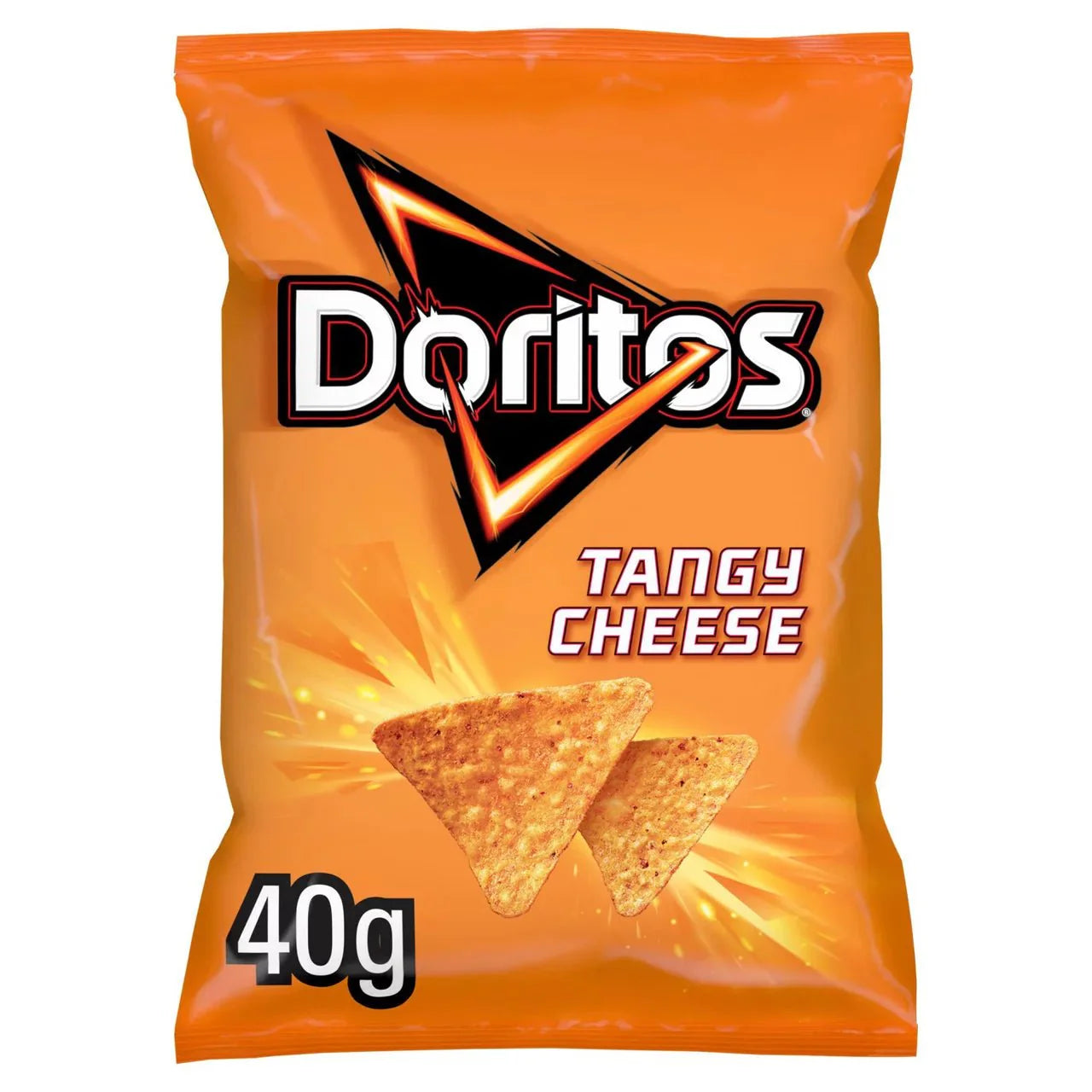 Doritos Tangy Cheese Tortilla Chips Crisps 40g - UK Food & Drink - 5000328740102