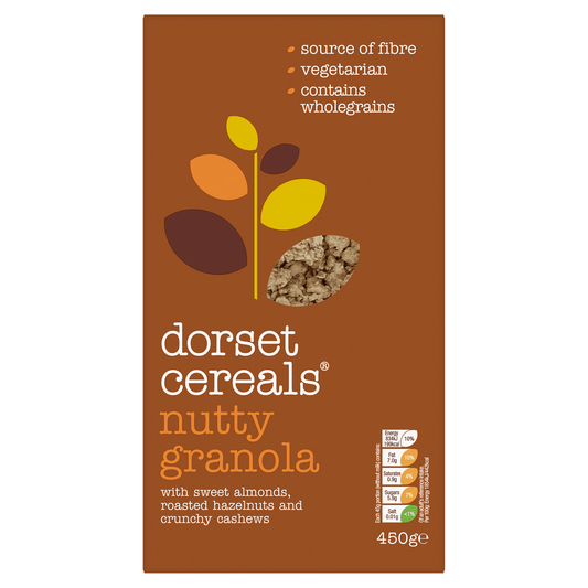 Dorset Cereals Nutty Granola 450g - UK Food & Drink - 5018357804764