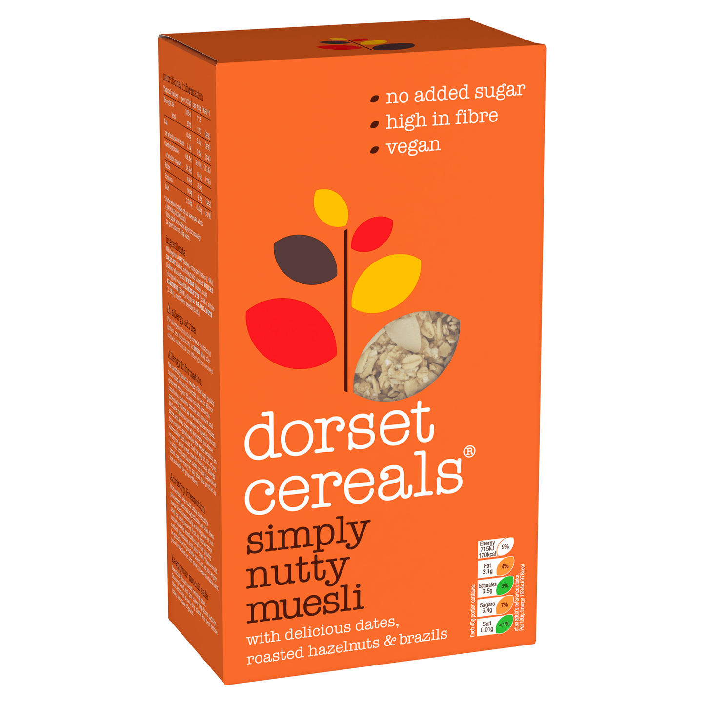 Dorset Cereals Simply Nutty Muesli 560g - UK Food & Drink - 5018357012497