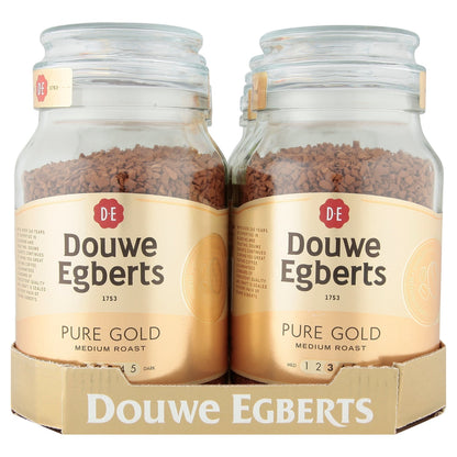 Douwe Egberts Pure Gold Medium Roast Instant Coffee 190g - UK Food & Drink - 8711000279472