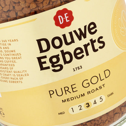 Douwe Egberts Pure Gold Medium Roast Instant Coffee 95g - UK Food & Drink - 8711000279380