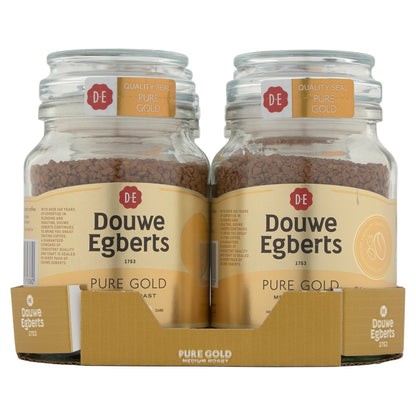 Douwe Egberts Pure Gold Medium Roast Instant Coffee 95g - UK Food & Drink - 8711000279380