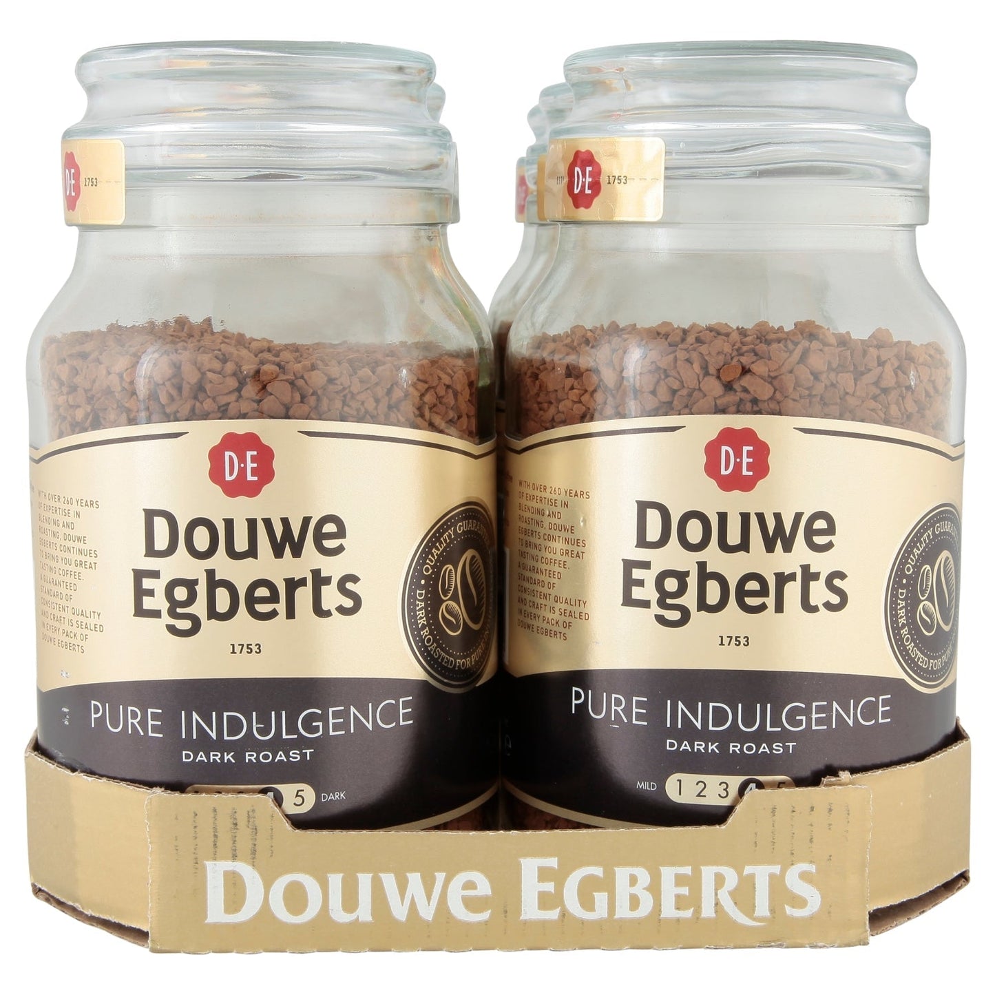 Douwe Egberts Pure Indulgence Dark Roast Instant Coffee 190g - UK Food & Drink - 8711000279410