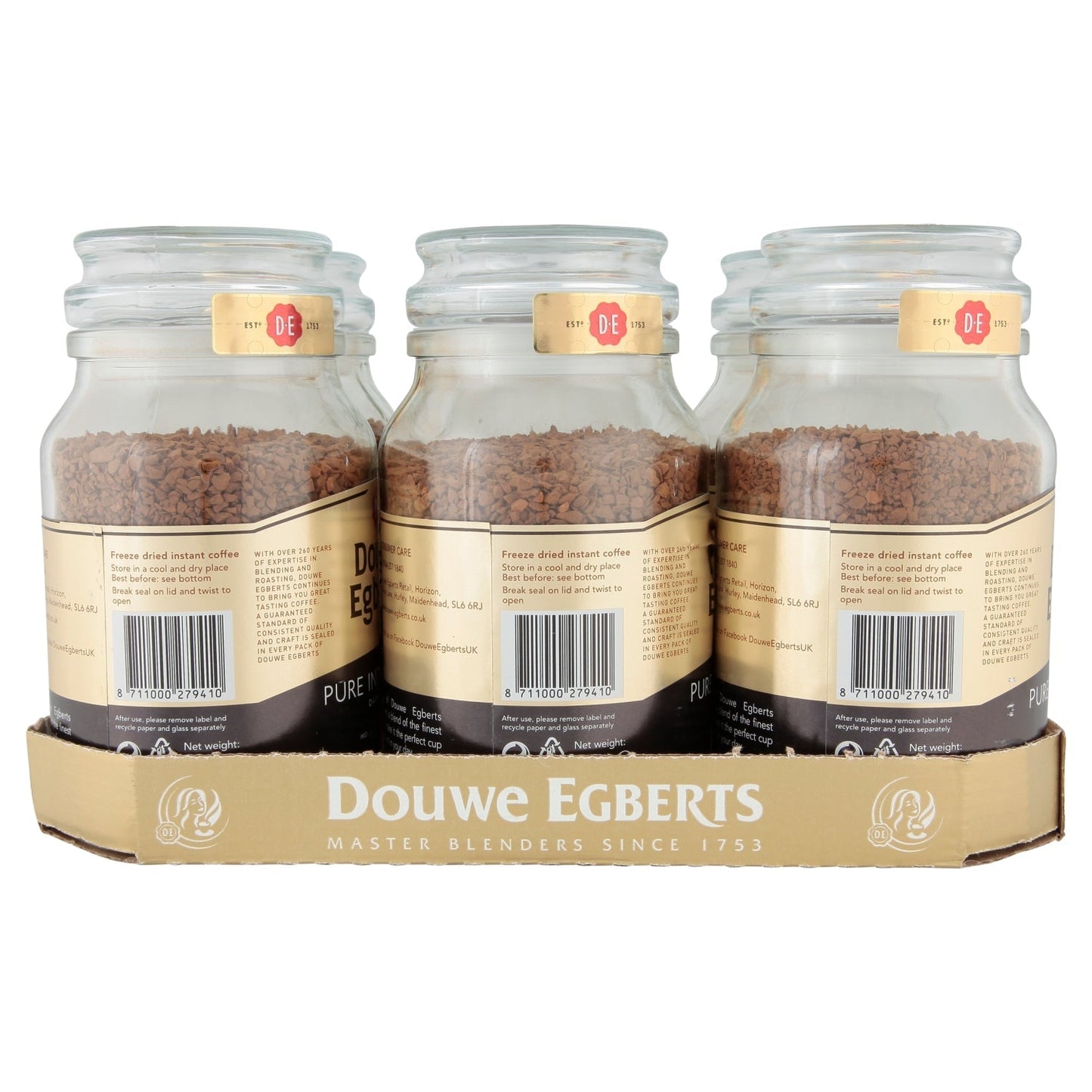 Douwe Egberts Pure Indulgence Dark Roast Instant Coffee 190g - UK Food & Drink - 8711000279410