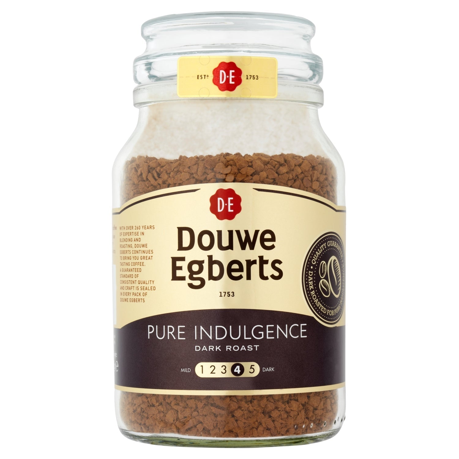 Douwe Egberts Pure Indulgence Dark Roast Instant Coffee 190g - UK Food & Drink - 8711000279410