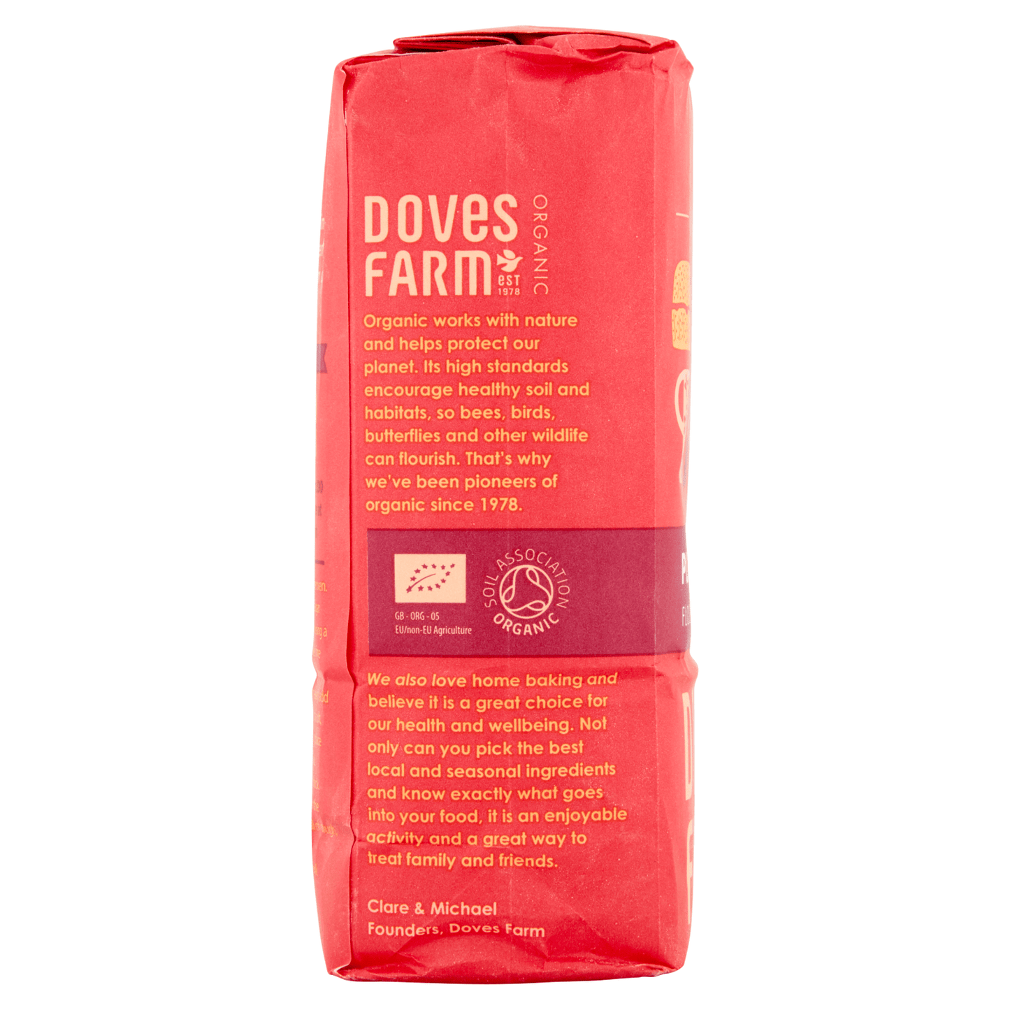 Doves Farm Organic Plain White Flour 1kg - UK Food & Drink - 5011766010016