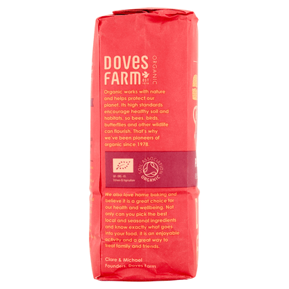 Doves Farm Organic Plain White Flour 1kg - UK Food & Drink - 5011766010016