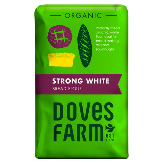 Doves Farm Organic Strong White Bread Flour 1.5kg - UK Food & Drink - 5011766001007