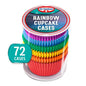 Dr. Oetker 72 Rainbow Cupcake Cases - UK Food & Drink - 96189269