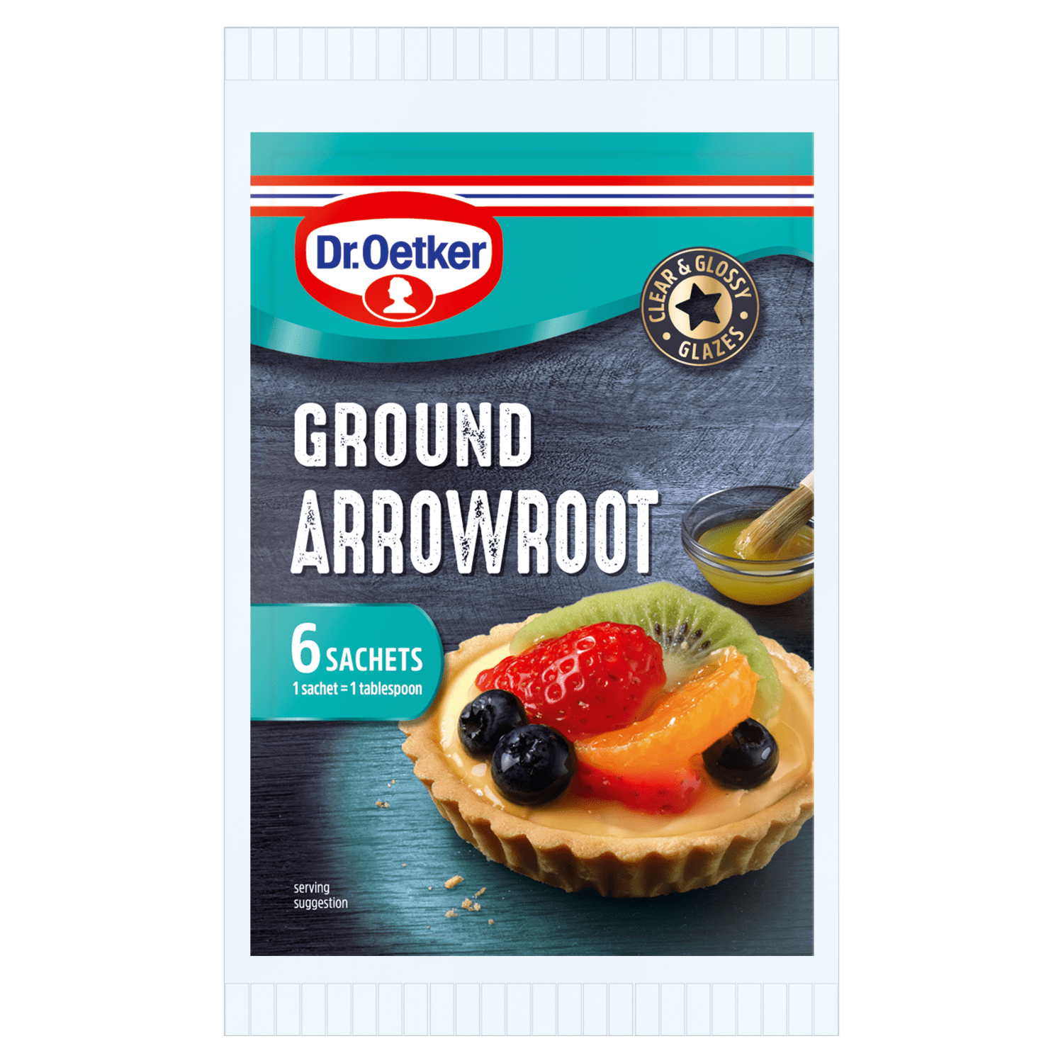 Dr. Oetker Ground Arrowroot 6 x 8g - UK Food & Drink - 5000254019082