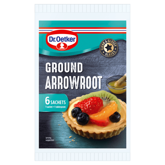 Dr. Oetker Ground Arrowroot 6 x 8g - UK Food & Drink - 5000254019082