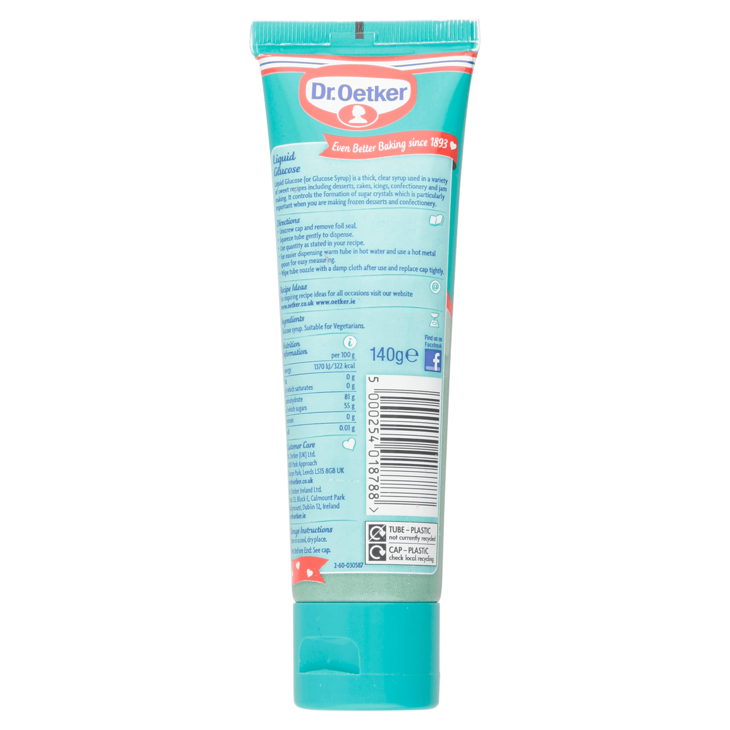 Dr. Oetker Liquid Glucose 140g - UK Food & Drink - 5000254018788