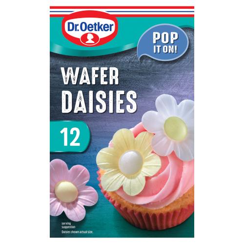 Dr. Oetker Wafer Daisies (12) - UK Food & Drink - 5000254017682