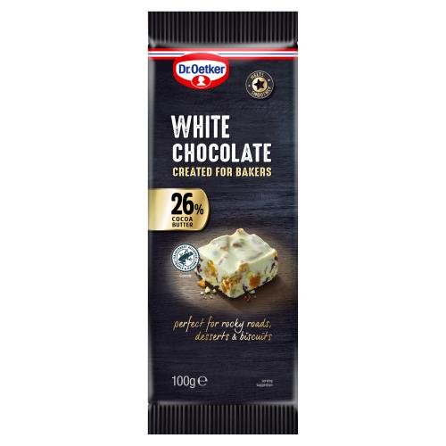 Dr. Oetker White Chocolate 100g - UK Food & Drink - 5000254021511