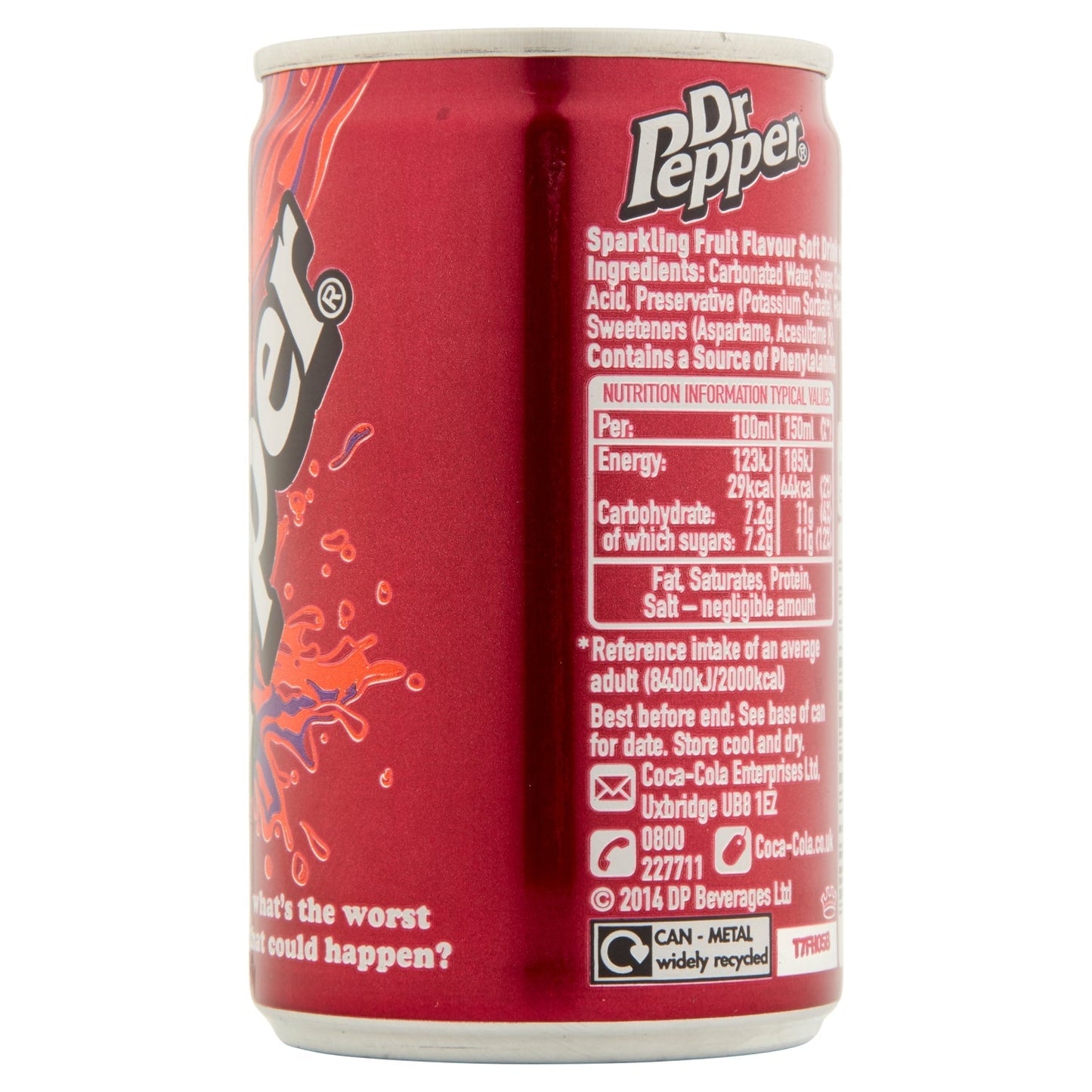 Dr Pepper 150ml - UK Food & Drink - 8714800004336