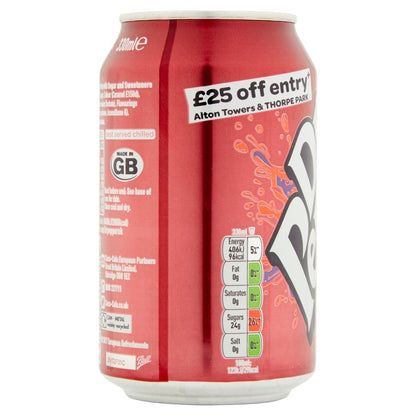 Dr Pepper 330ml - UK Food & Drink - 5010102100015