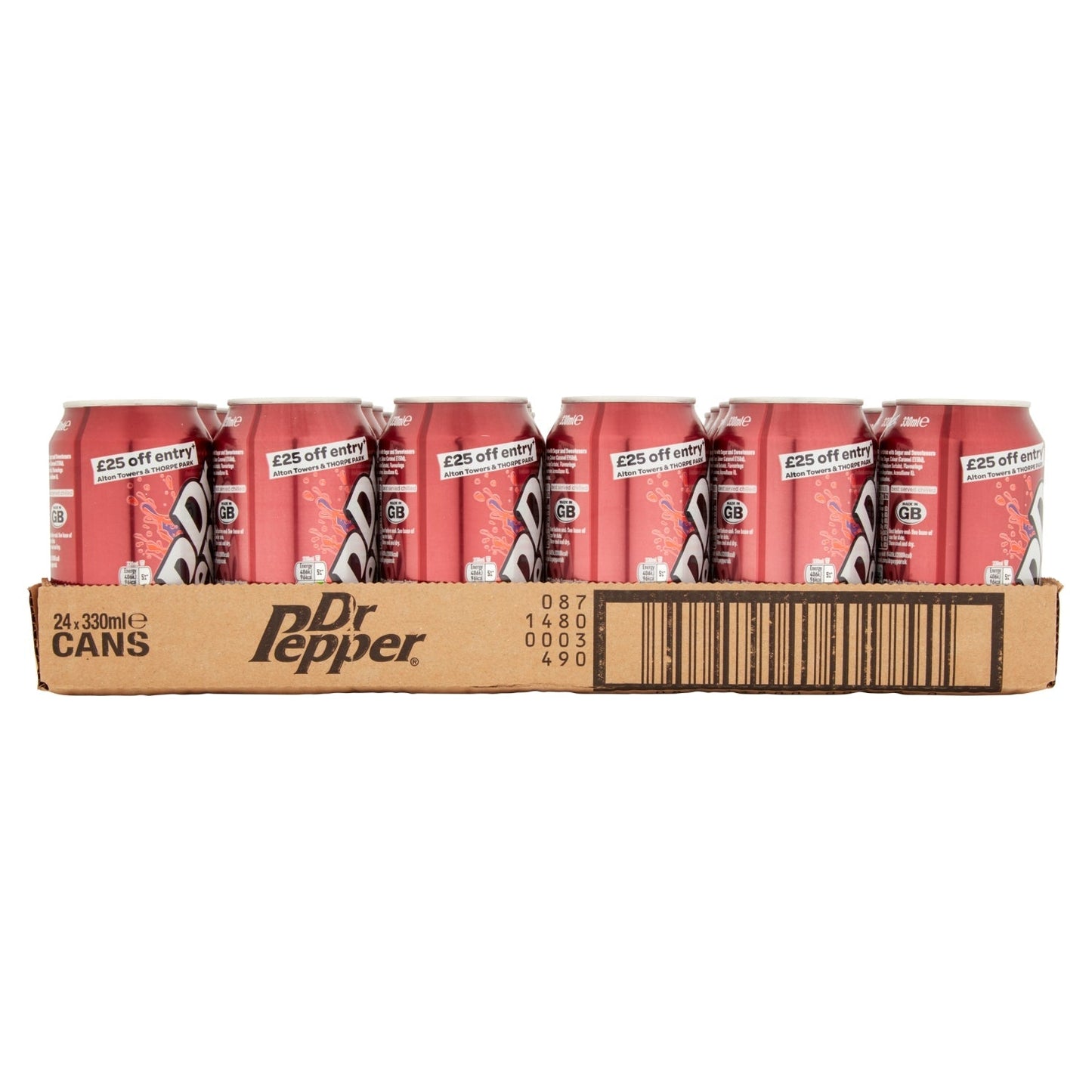 Dr Pepper 330ml - UK Food & Drink - 5010102100015