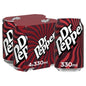 Dr Pepper 4 x 330ml - UK Food & Drink - 5449000006509