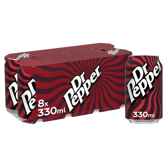 Dr Pepper 8 x 330ml - UK Food & Drink - 5449000060501