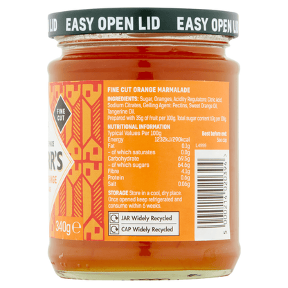 Duerr's Seville Orange Marmalade 340g - UK Food & Drink - 5000214020394