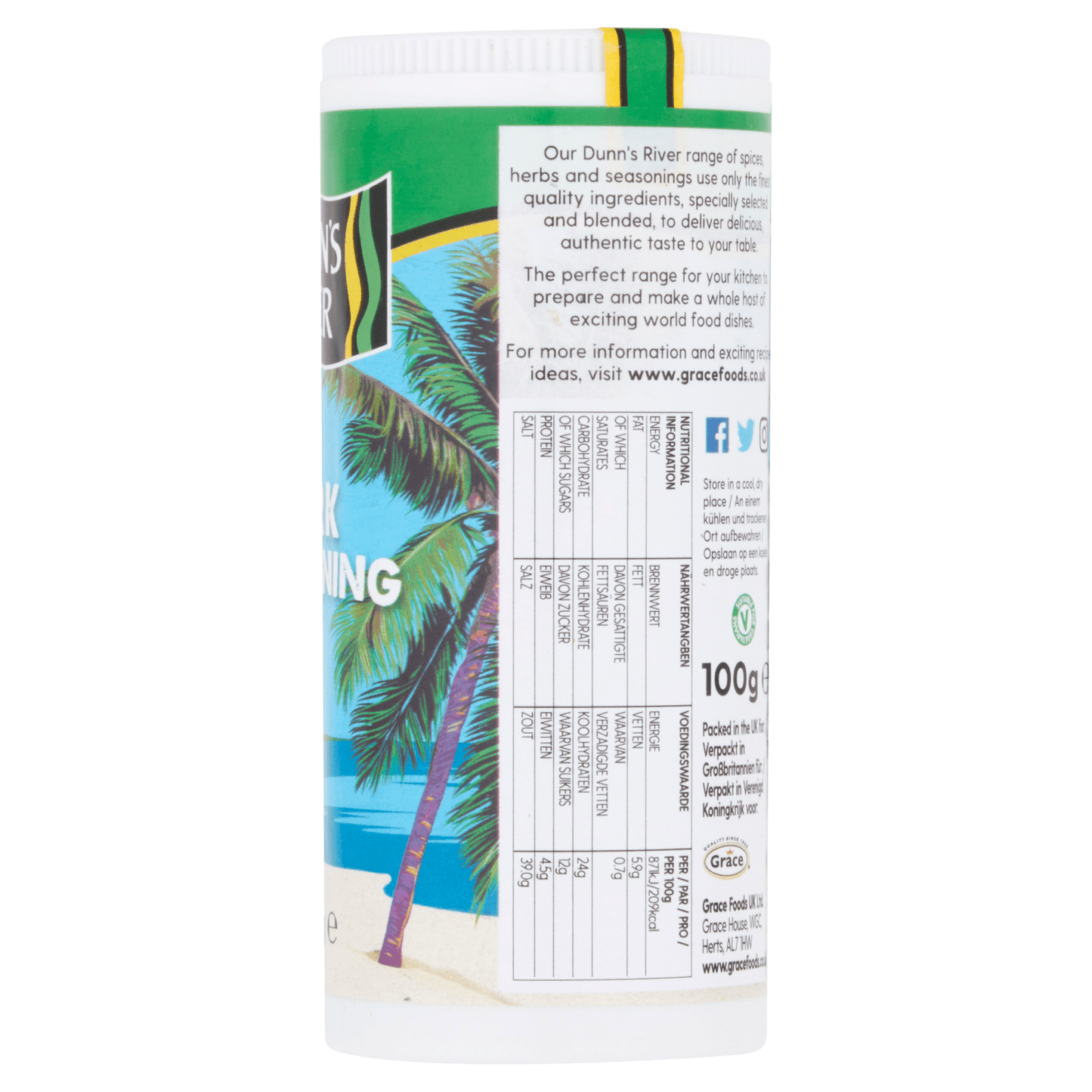 Dunn's River Jerk Seasoning 100g - UK Food & Drink - 5012389670083