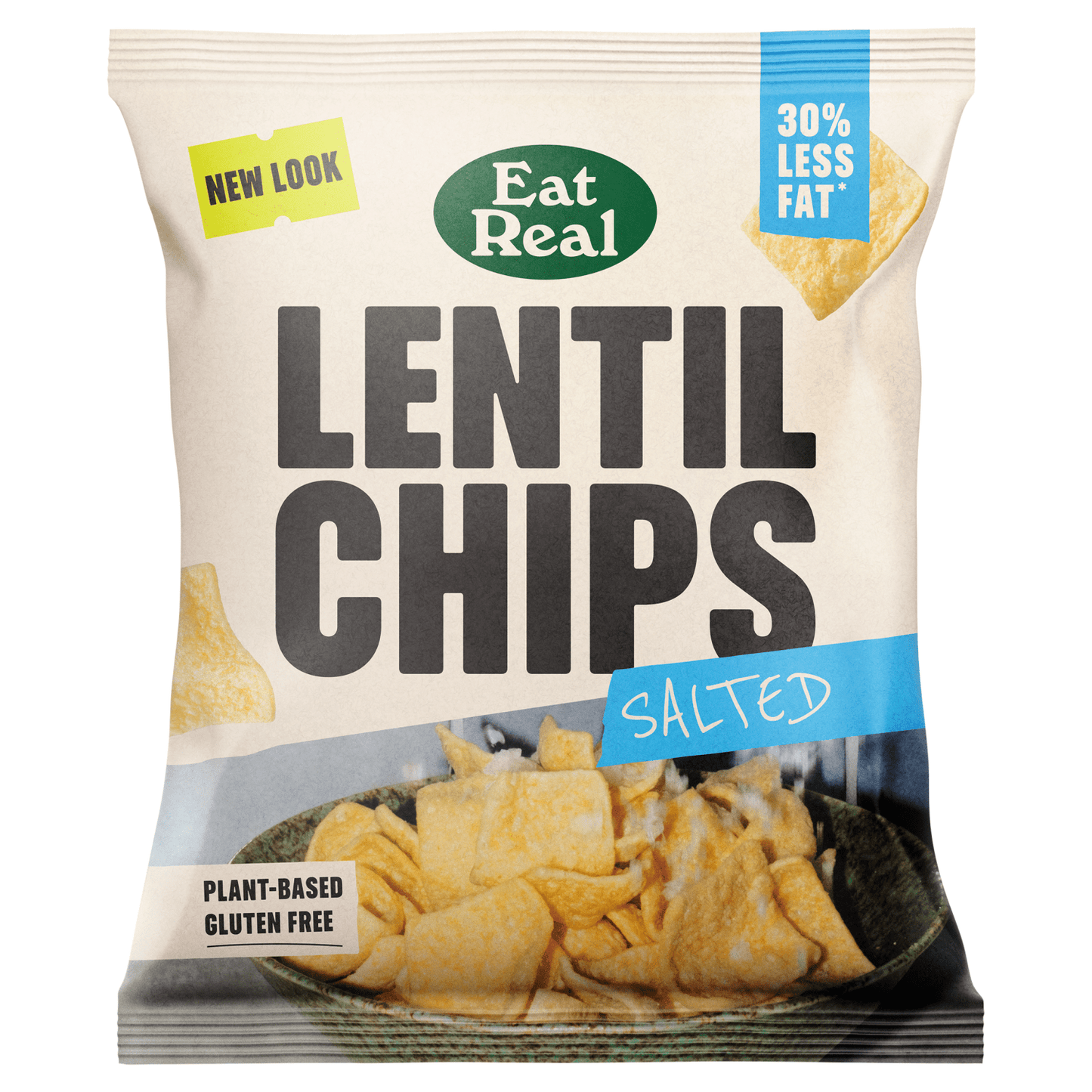 Eat Real Lentil Chips Salted 18g - UK Food & Drink - 5060878780454