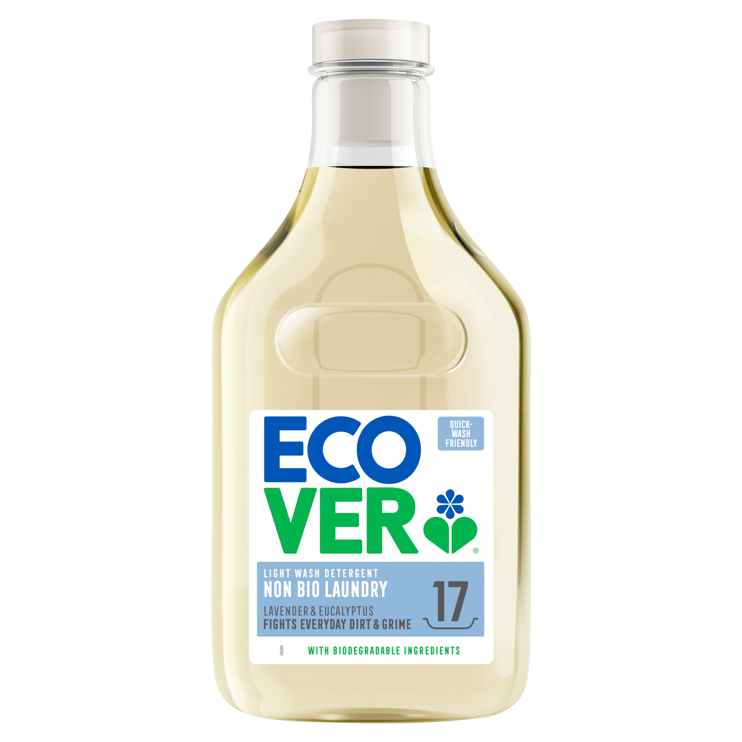 Ecover Lavender & Eucalyptus Light Wash Detergent Non Bio Laundry 1.5L - UK Food & Drink - 5412533426953
