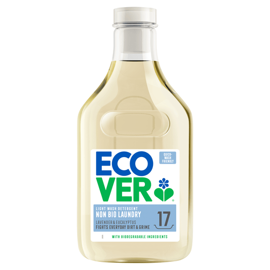 Ecover Lavender & Eucalyptus Light Wash Detergent Non Bio Laundry 1.5L - UK Food & Drink - 5412533426953