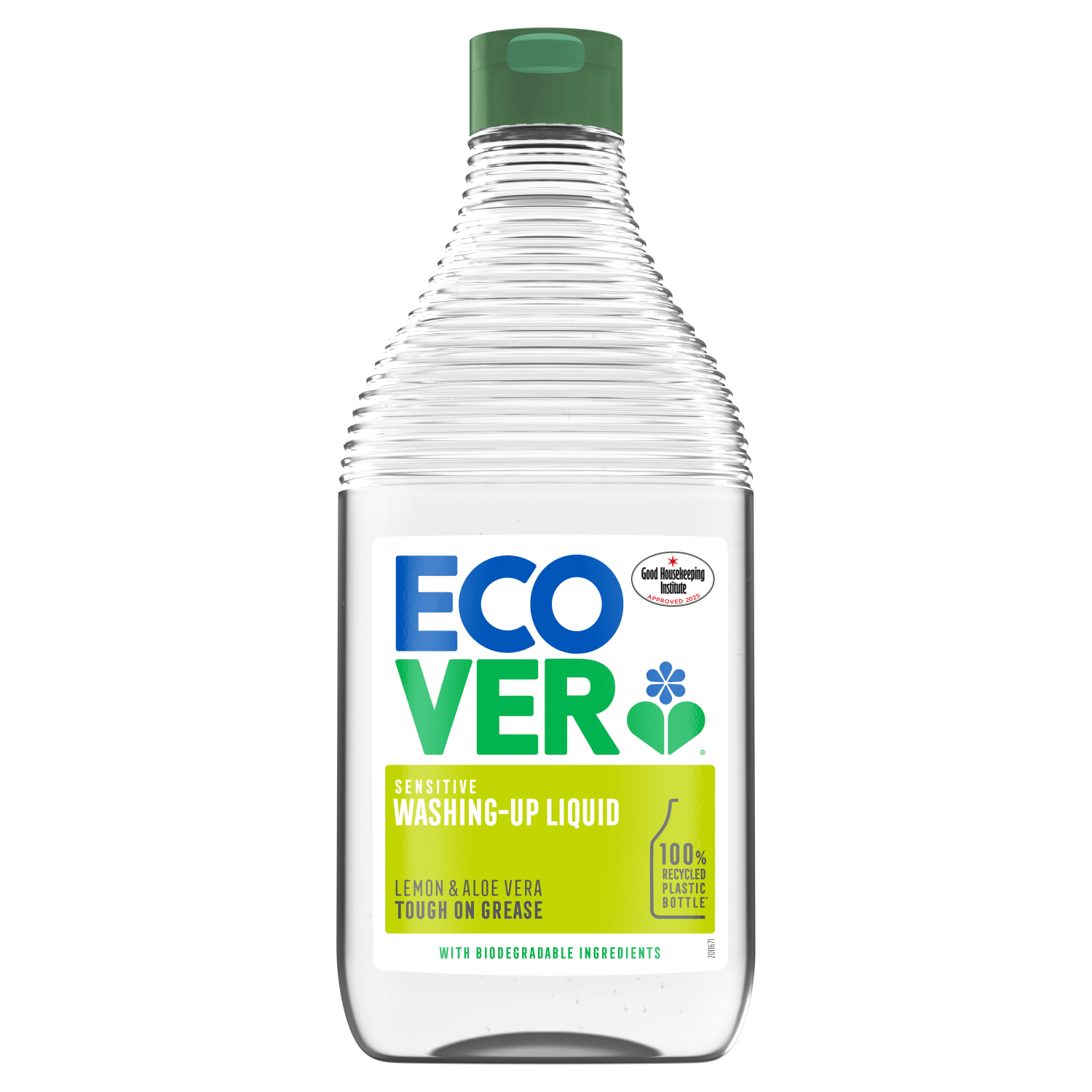 Ecover Lemon & Aloe Vera Sensitive Washing - Up Liquid 450ml - UK Food & Drink - 5412533416886