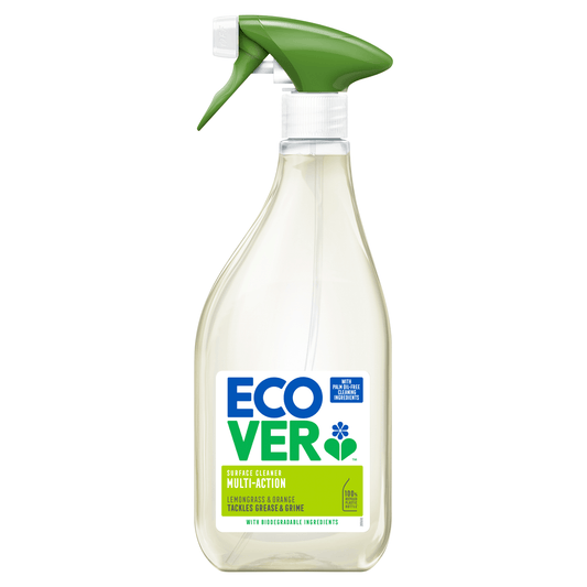 Ecover Lemongrass & Orange Multi - Action Surface Cleaner 500ml - UK Food & Drink - 5412533421828