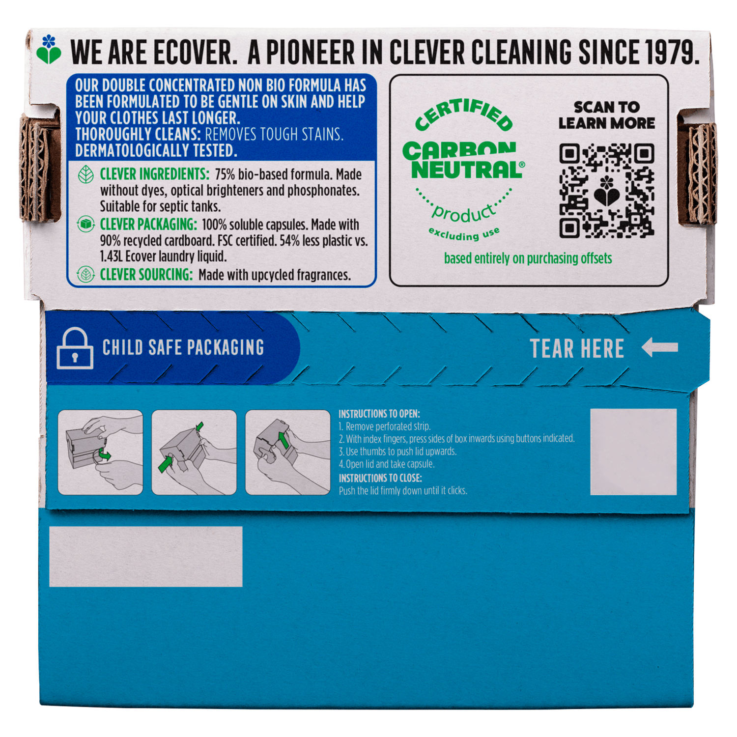 Ecover Non Bio Laundry Capsules 34 x 17g - UK Food & Drink - 5412533425499