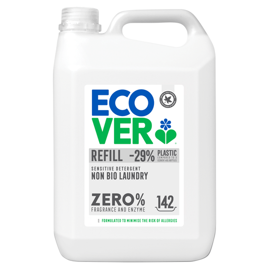 Ecover Non Bio Laundry Sensitive Detergent 5L - UK Food & Drink - 5412533418644