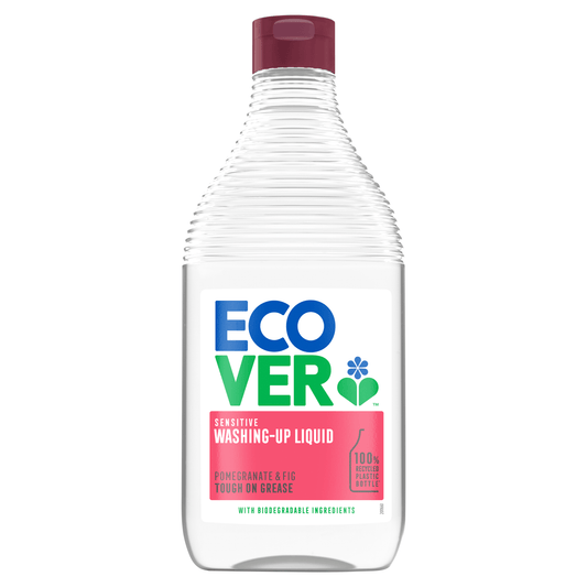 Ecover Pomegranate & Fig Sensitive Washing - Up Liquid 450ml - UK Food & Drink - 5412533417074