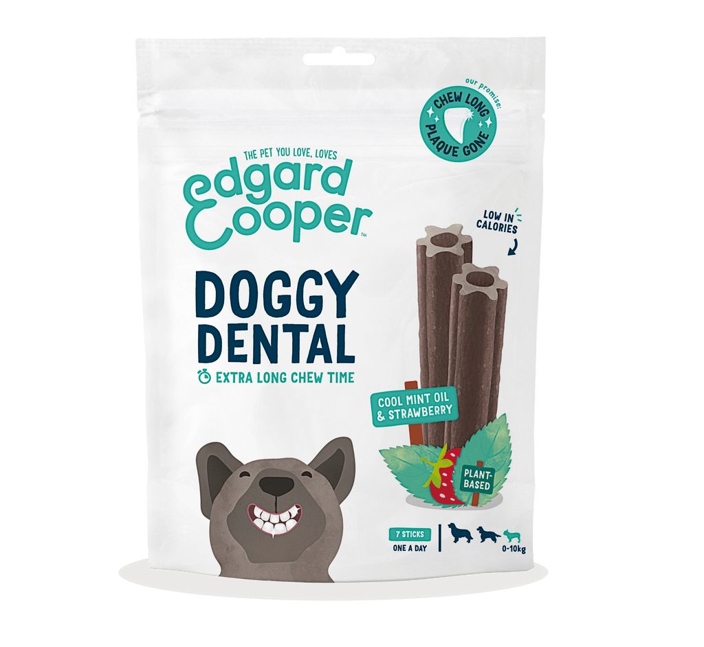 Edgard and Cooper Dog Dental Strawberry & Mint M - UK Food & Drink - 5407007142163