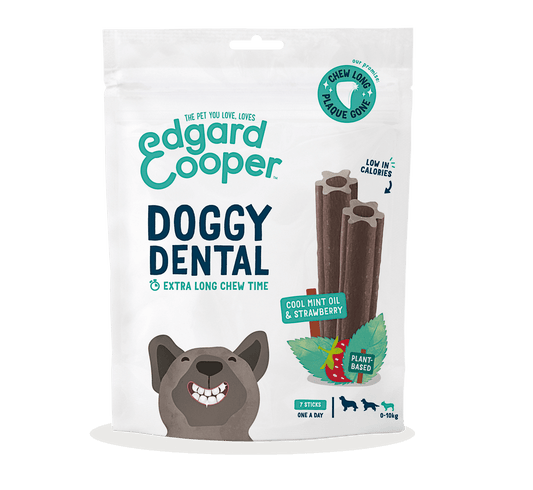 Edgard and Cooper Dog Dental Strawberry & Mint M - UK Food & Drink - 5407007142163