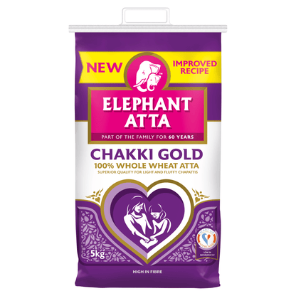 Elephant Atta Chakki Gold 5kg - UK Food & Drink - 5015821159658