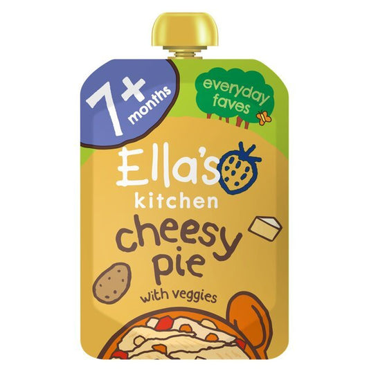 Ella's kitchen Cheesy Pie with Veggies 7+ Months 130g - UK Food & Drink - 5060107332188