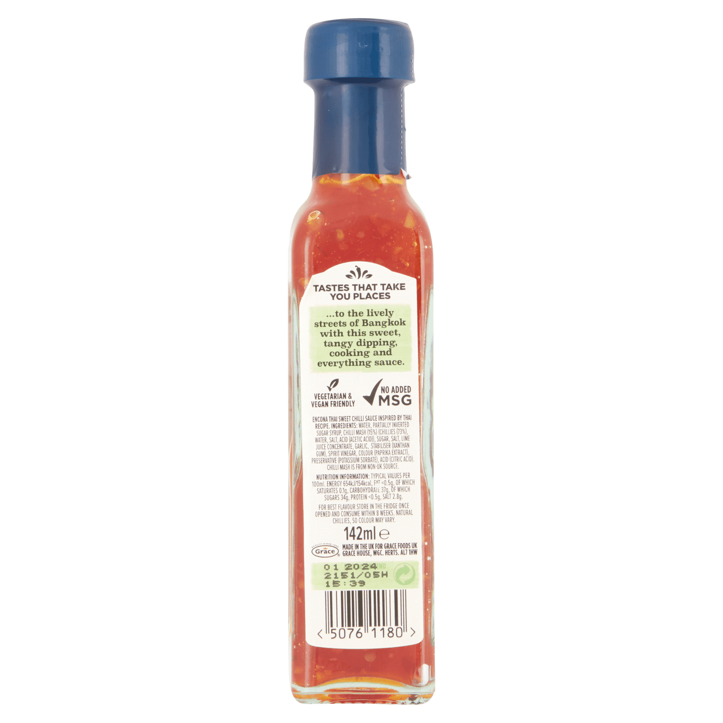 Encona Thai Sweet Chilli Sauce 142ml - UK Food & Drink - 50761180
